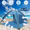 LakeForest Beach Tent Canopy, 4 to 6 Person, Blue