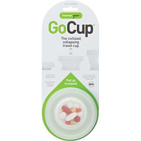GOCUP LARGE 8 OZ CLEAR