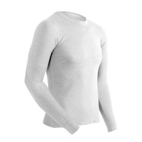 COLDPRUF BASIC MEN CREW WHT LG