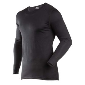 CLASSIC MERINO MEN CREW BLK LG