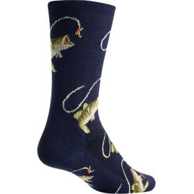 FISH-ON 6" WOOL CREW SM/MD