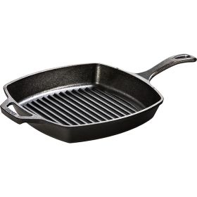 Lodge 10.5 in. Square Cast Iron Grill Pan