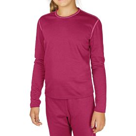 BI-PLY CREW KIDS CRANBERRY SM