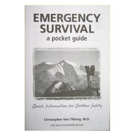 EMERGENCY SURVIVAL:POCKT GUIDE - CHRISTOPHER VAN TILBURG