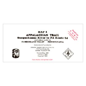 AT PA MAP: CUMBERLAND VALLEY - A.T.C.