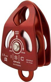 MEDIUM DOUBLE PRUSIK PULLEY - ROLLER BEARING