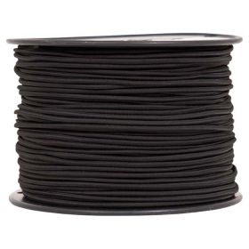 SHOCK CORD 1/8" X 500' BLACK - NYLON