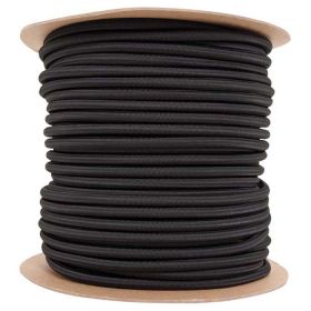 SHOCK CORD 3/8" X 300' BLACK - NYLON