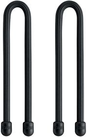 GEAR TIE 6" BLACK 2PK - strap