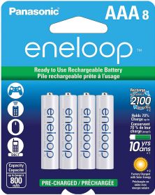 ENELOOP AAA 8-PK RECHARGEABLE