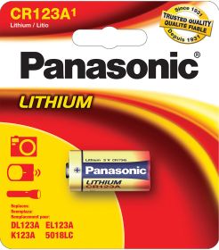 LITHIUM CR123A 1 PACK