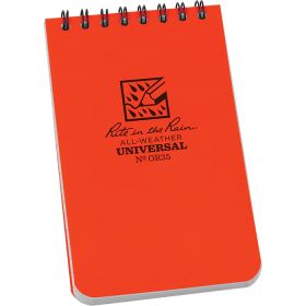 NOTEBOOK ORANGE 3 X 5