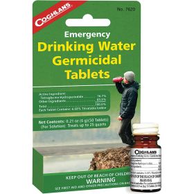 EMRGNCY DRINKING WATER TABLET