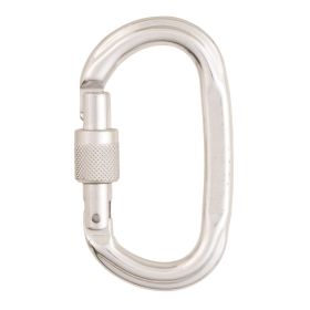 CT OVAL POLISHED SCREW GATE - CE