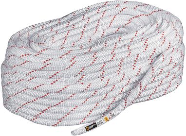 R44 10.5MM 300' WHITE NFPA - White rope with RED tracers
