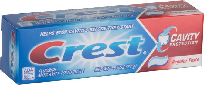CREST REGULAR TOOTHPASTE .85OZ