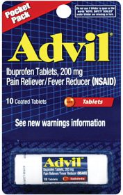 ADVIL 200MG POCKET PACK 10 TAB