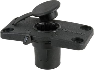 LOCKING FLUSH MOUNT W/RAIN CAP