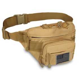 EDC Hunting Tactical Fanny Pack - Tan